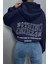 Only Trendwear Unisex Nothing Baskılı Sweatshirt 2