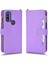 Motorola Moto G Pure Cüzdan Uzun Ipli Moda Pu Deri Fermuarlı Kartlıklı Cüzdan Telefon Kılıfı (Yurt Dışından) 5