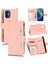 iPhone 12 Mini Cüzdan Uzun Ipli Moda Pu Deri Fermuarlı Kartlıklı Cüzdan Telefon Kılıfı (Yurt Dışından) 1