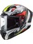 Thunder Karbon Chase Beyaz-Kırmızı Kask 1
