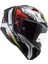 Thunder Karbon Chase Beyaz-Kırmızı Kask 2