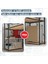 CLM108 Ceviz Metal Kitaplıklı Çalışma Masası 2