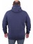 Mocgrande Büyük Beden Erkek Basic Sweat Kapüşonlu 11700 Indıgo 5