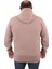 Mocgrande Büyük Beden Unisex Kapüşonlu 3ip Sweat 11701 Toprak 2