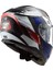 CHALLENGER C KARBON ALLOY BEYAZ-MAVİ-KIRMIZI KASK 2