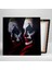 Kırmızı Ceketli Yeşil Saçlı Joker ve Yansıması Ilüstrasyon Gotham City Kare Kanvas Tablo 2
