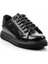 Siyah Rugan Kadın Sneaker K01763132508 3