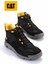 Black Leather Erkek Outdoor Bot CAT1111111101 1