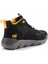 Black Leather Erkek Outdoor Bot CAT1111111101 4