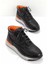 Siyah Siyah Paraşüt Leather Erkek Bot & Bootie E02398012802 1