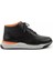 Siyah Siyah Paraşüt Leather Erkek Bot & Bootie E02398012802 2