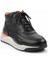 Siyah Siyah Paraşüt Leather Erkek Bot & Bootie E02398012802 3