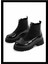 Siyah Kırışık Rugan Kadın Bot & Bootie K02997000308 1