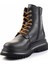 Black Leather Erkek Bot & Bootie HD1777062003 5