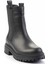 Siyah Leather Kadın Bot & Bootie K02513410203 3