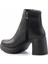 Siyah Kadın Bot & Bootie K02674197409 4