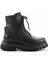 Siyah Leather Kadın Bot & Bootie K02513870103 2