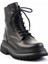 Siyah Leather Kadın Bot & Bootie K02513870103 3