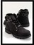 Siyah Leather Kadın Bot & Bootie K02513190403 1