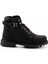 Siyah Leather Kadın Bot & Bootie K02513190403 2
