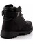 Siyah Leather Kadın Bot & Bootie K02513190403 4