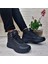 29652 Siyah Waterproof Kaymaz Rahat Erkek Bot 1