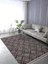 Rodos 2251A Gri Geometrik Desen Iskandinav Tarzı Halı 1