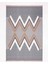 Mnt Rustik 4004 N Ince Geometrik Desenli Dekoratif Yıkanabilir Kilim 3