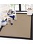 Halıca S-9716 Jüt Sisal Bej Siyah Dekoratif Halı 1