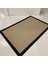 Halıca S-9716 Jüt Sisal Bej Siyah Dekoratif Halı 5