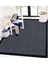 Halıca S-9714 Jüt Sisal Füme Siyah Dekoratif Halı 1