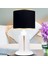 Harmony White Contrast Cam Abajur 2