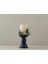 Candlestick Ledli Mum 9,7X9,7X23 cm Siyah 2