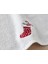 Yılbaşı Gift Socks Pamuklu Nakışlı El Havlusu Ekru 3