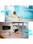 6-In-1 Yüzme Havuzu Test Kağıdı Artık Klor Ph Değeri Alkalinite Sertlik Şeridi Yükseltilmiş Spa Sıcak Küvet Su Kalitesi Ph Ölçer (Yurt Dışından) 4