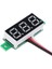 Kırmızı LED Panel Ekran Dijital Voltmetre Küçük 0.36 Inç Dc 0~~100V 12V Araba Otomotiv Monitör Gerilim Ölçer Ölçer (Yurt Dışından) 2