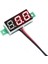 Kırmızı LED Panel Ekran Dijital Voltmetre Küçük 0.36 Inç Dc 0~~100V 12V Araba Otomotiv Monitör Gerilim Ölçer Ölçer (Yurt Dışından) 4