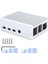 Raspberry Pi 4 Kılıfı Için, Raspberry Pi 4 Model B Için Pi 4 Ağır Hizmet Tipi Alüminyum Alaşımlı Pasif Soğutma Kılıfı Sadece Gümüş (Yurt Dışından) 1
