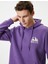 Kolej Sweatshirt Kapşonlu Slogan Baskılı Kanguru Cep Detaylı 1