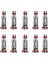 0.8 Ohm Örgü Bobin Tankı İçin 10 Adet Yedek Bobin Kafası Kiti - Gri (Yurt Dışından) 1