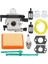 Stihl MM55 MM55C Yeke 4601-120-0600 Için Karbüratör Zama C1Q-S202A Carb'ı Hava Filtresi ile Değiştirin Yakıt Hattı Ayarlama Kiti (Yurt Dışından) 1