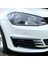 Golf 7 Için Mk7 2014 2015 2016 2017 Ön Tampon Sis Farı Izgaraları Sis Lambası Kaş Kapağı Trim Parlak Siyah (Yurt Dışından) 3