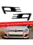 Golf 7 Için Mk7 2014 2015 2016 2017 Ön Tampon Sis Farı Izgaraları Sis Lambası Kaş Kapağı Trim Parlak Siyah (Yurt Dışından) 4