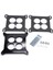 Chevy Ford Sbc Bbc Bb Için 1/2 Inç Portlu Fenolik Karbüratör Spacer 4bbl (Yurt Dışından) 4