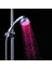 Banyo ve Yatak Takımları Romantik LED Işık Otomatik Sıcaklık Sensörü Banyo Duş Başlığı # Isı 3 Renk (Yurt Dışından) 2