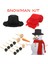 15 Adet Noel Noel Kardan Adam Giydirme Dekorasyon Yapı Seti Hediye Çocuklar (Yurt Dışından) 1