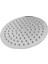 Aksesuar 8 Inç Ultra Ince Paslanmaz Çelik Duş Başlığı Yuvarlak Krom Kaplama Duş Başlığı (Yurt Dışından) 4
