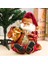 Noel Noel Oturan Noel Baba Bebek Heykelcik Oyuncak Ev Süs Dekor Hediye (Yurt Dışından) 1