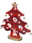 LED Işık Noel Dekorasyon Hediyesi ile Noel Noel Baba Kardan Adam Çan Süsleme (Yurt Dışından) 2