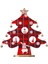 LED Işık Noel Dekorasyon Hediyesi ile Noel Noel Baba Kardan Adam Çan Süsleme (Yurt Dışından) 4